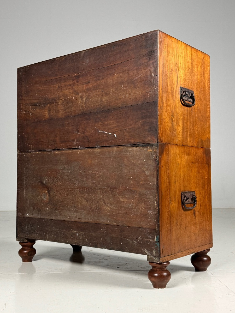 19th Century English Country Chest Of Drawers-photo-2