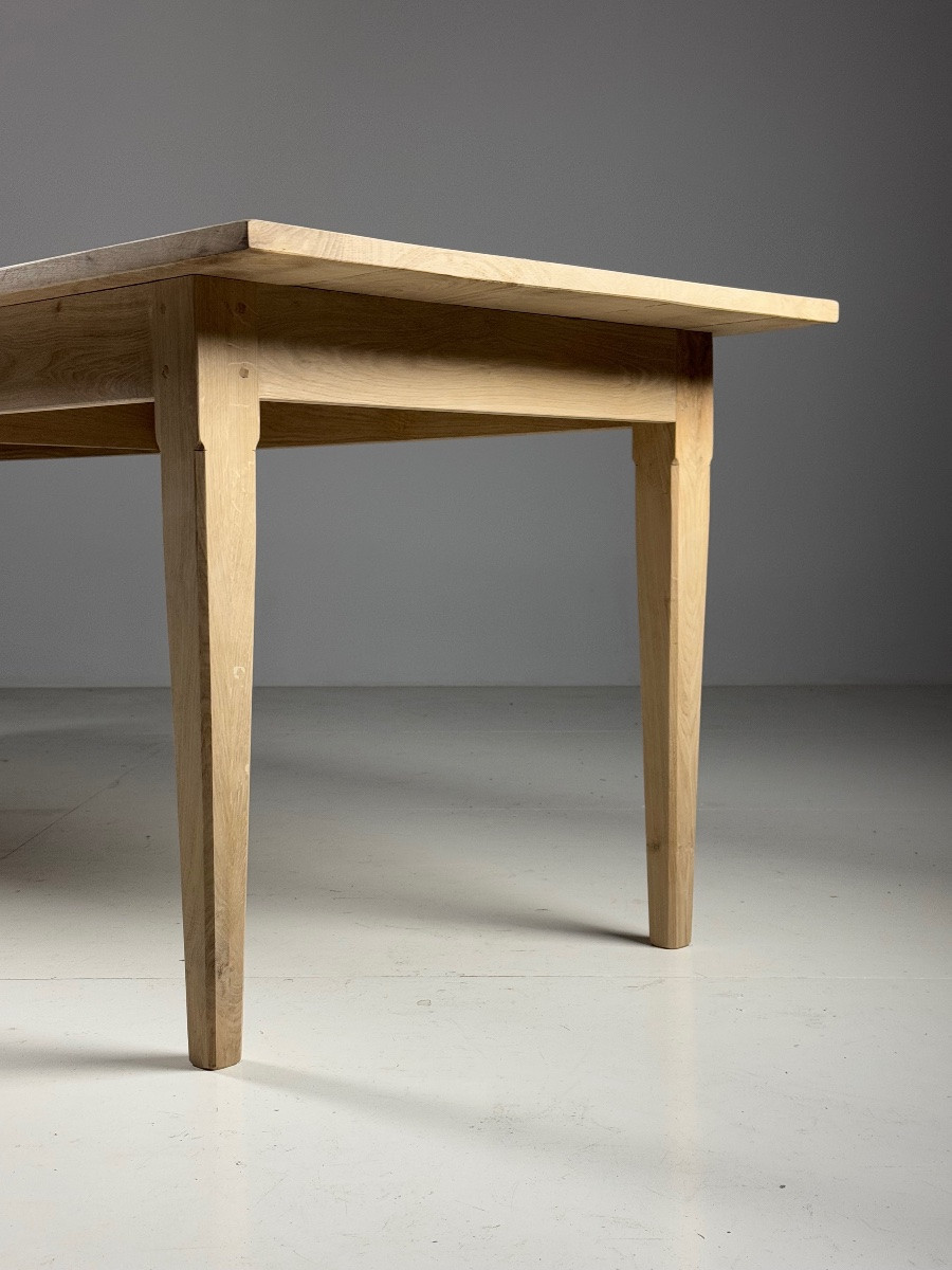Table de salle à manger en chêne 270cm-photo-3