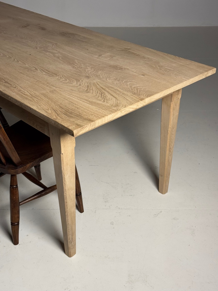 Table de salle à manger en chêne 270cm-photo-6