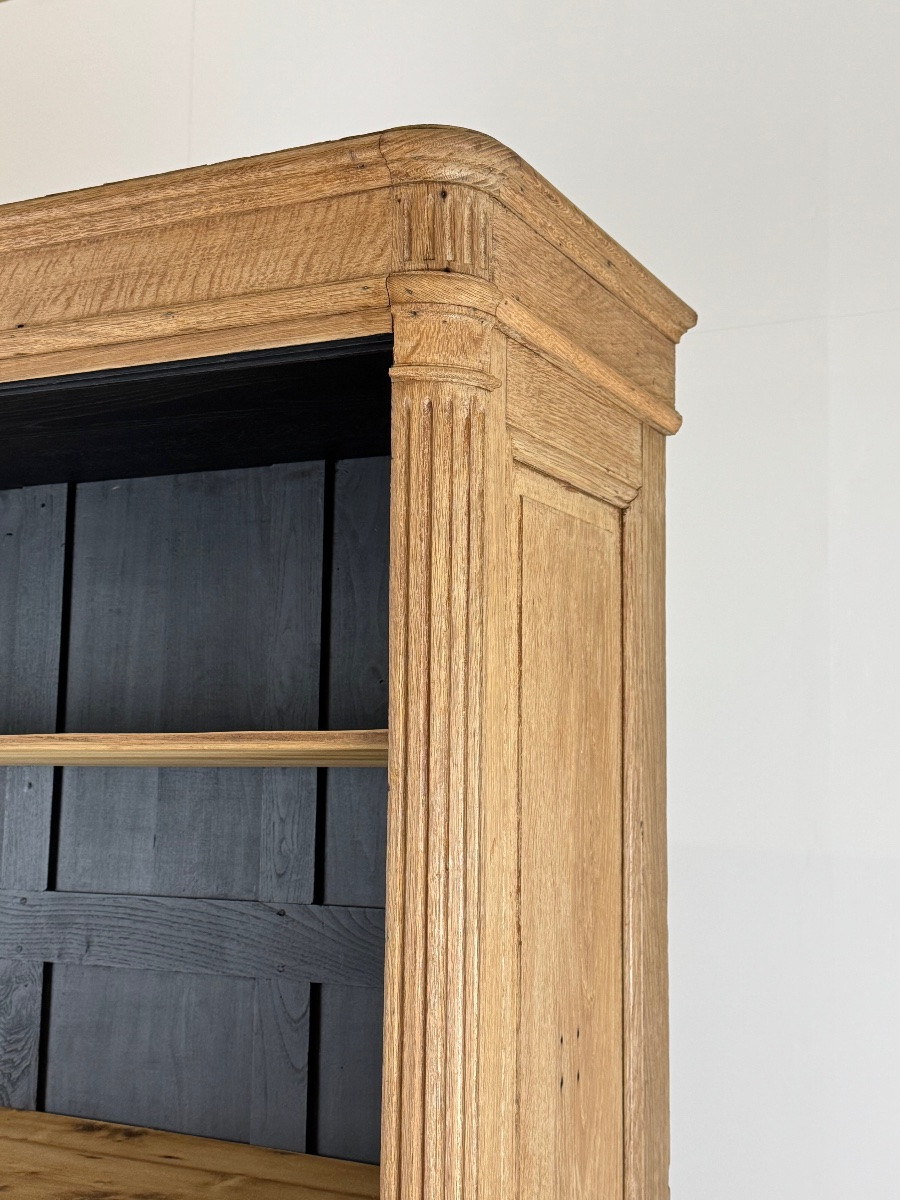 Oak Bookcase, Early 20th Century-photo-3