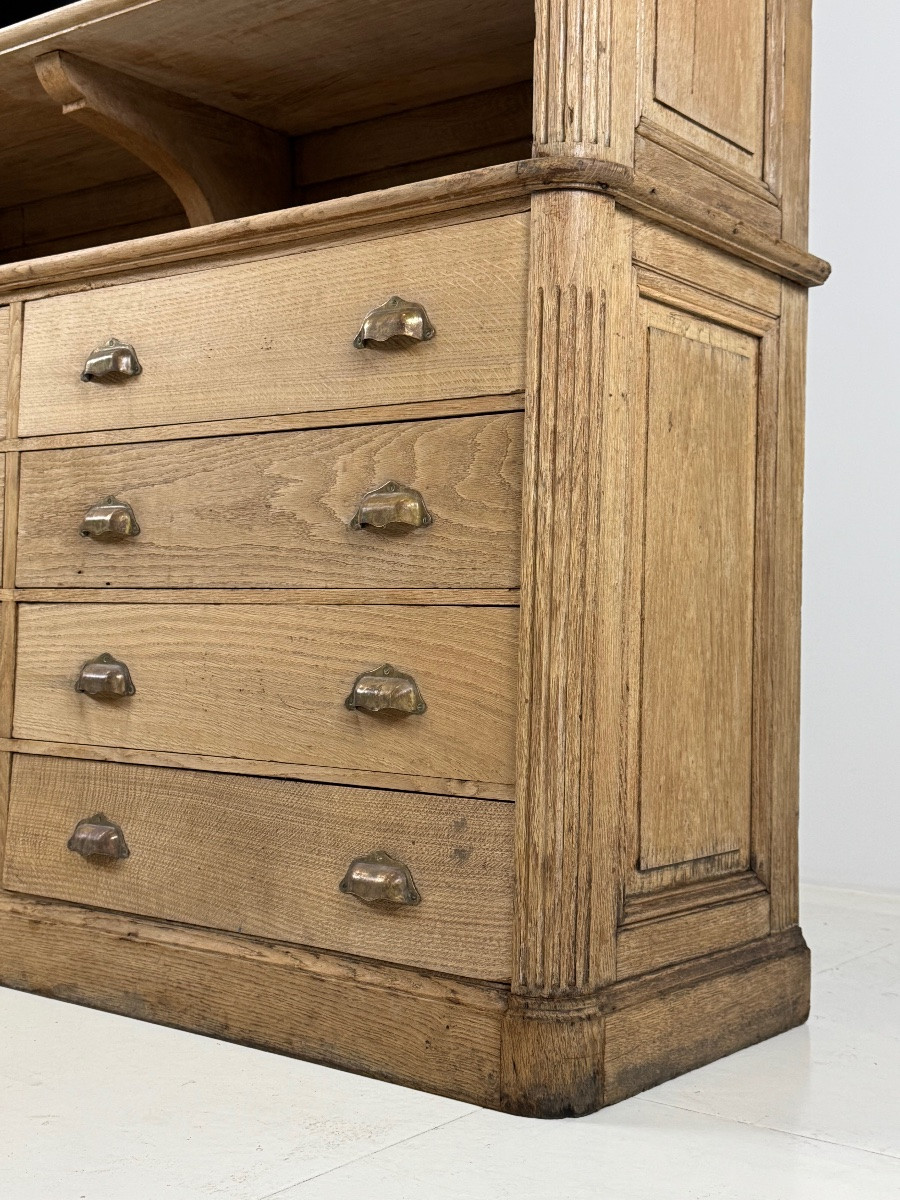 Oak Bookcase, Early 20th Century-photo-8