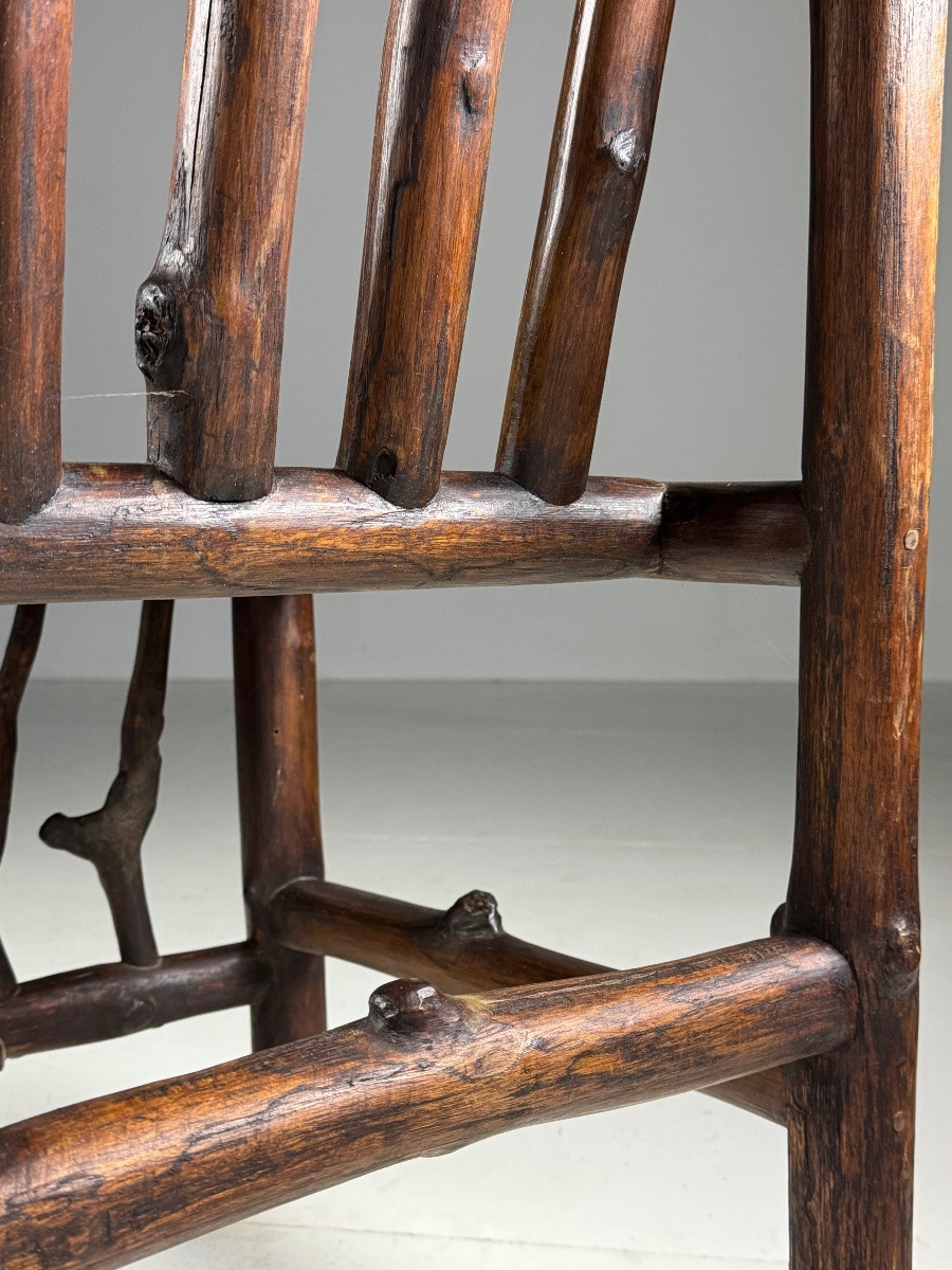 Vintage Rustic Dining Chairs-photo-5