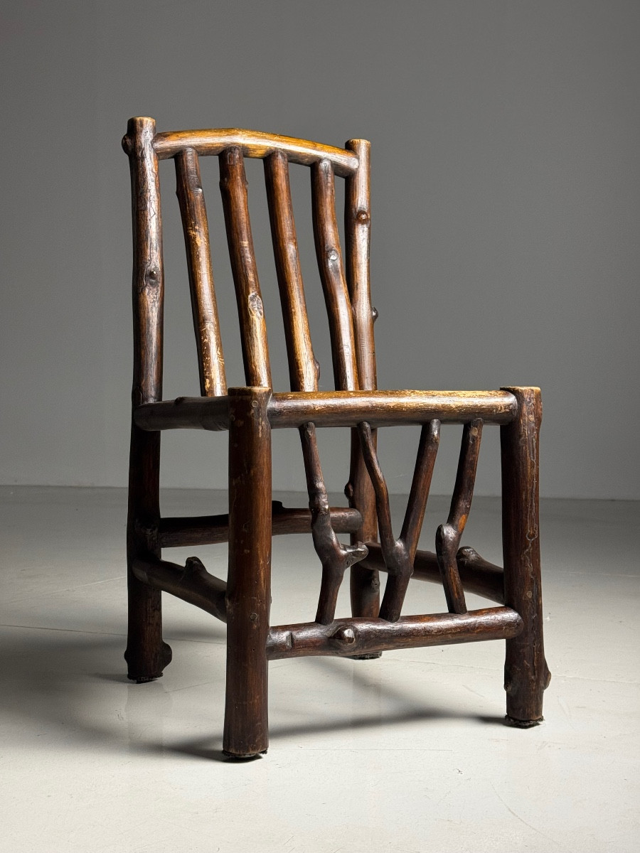 Vintage Rustic Dining Chairs