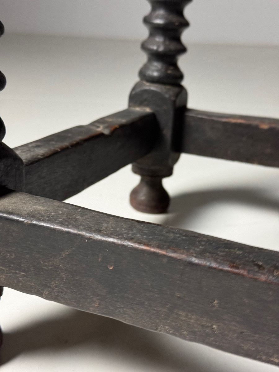 18th Century Antique Spanish Side Table-photo-4