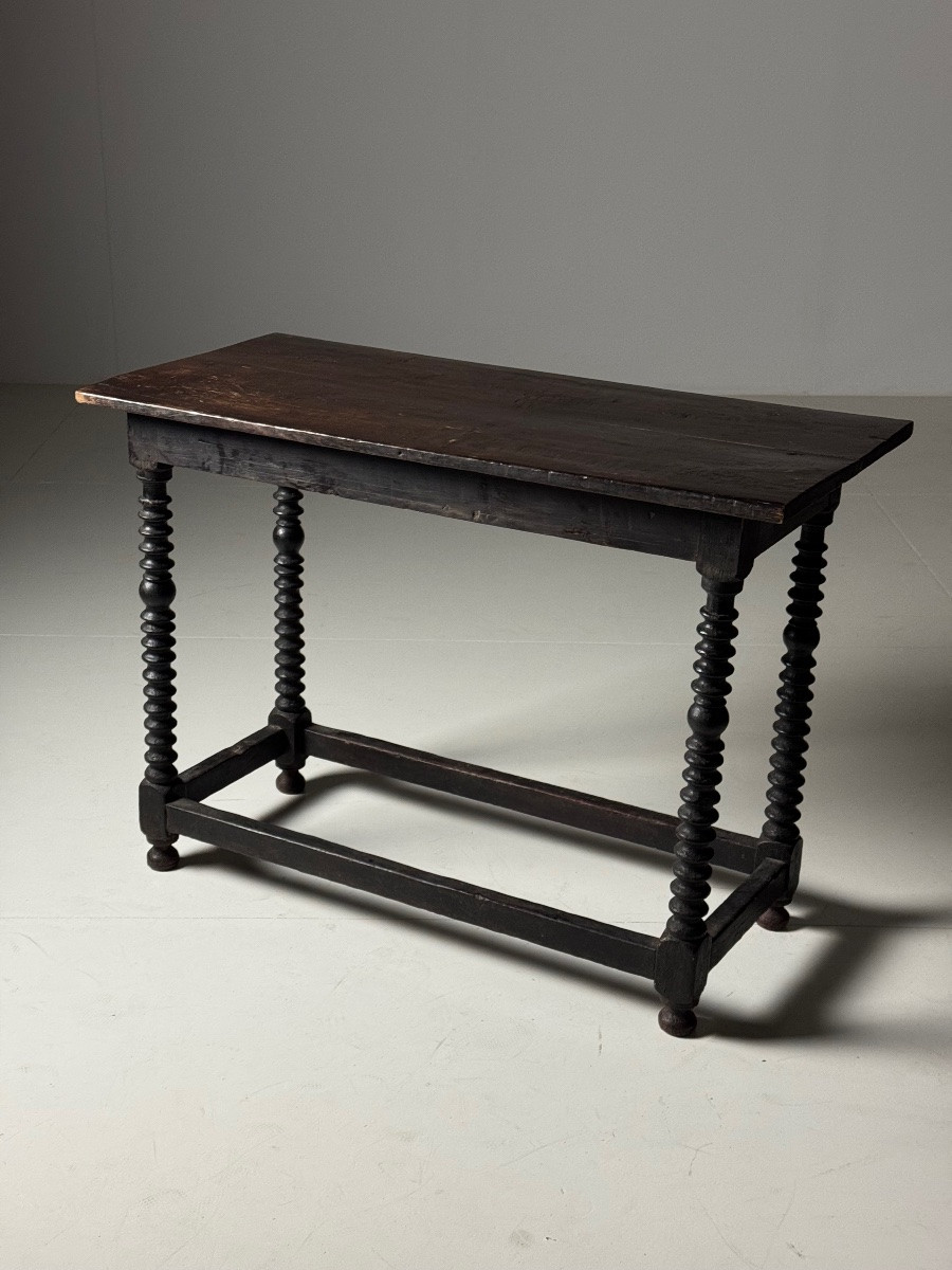 18th Century Antique Spanish Side Table-photo-7