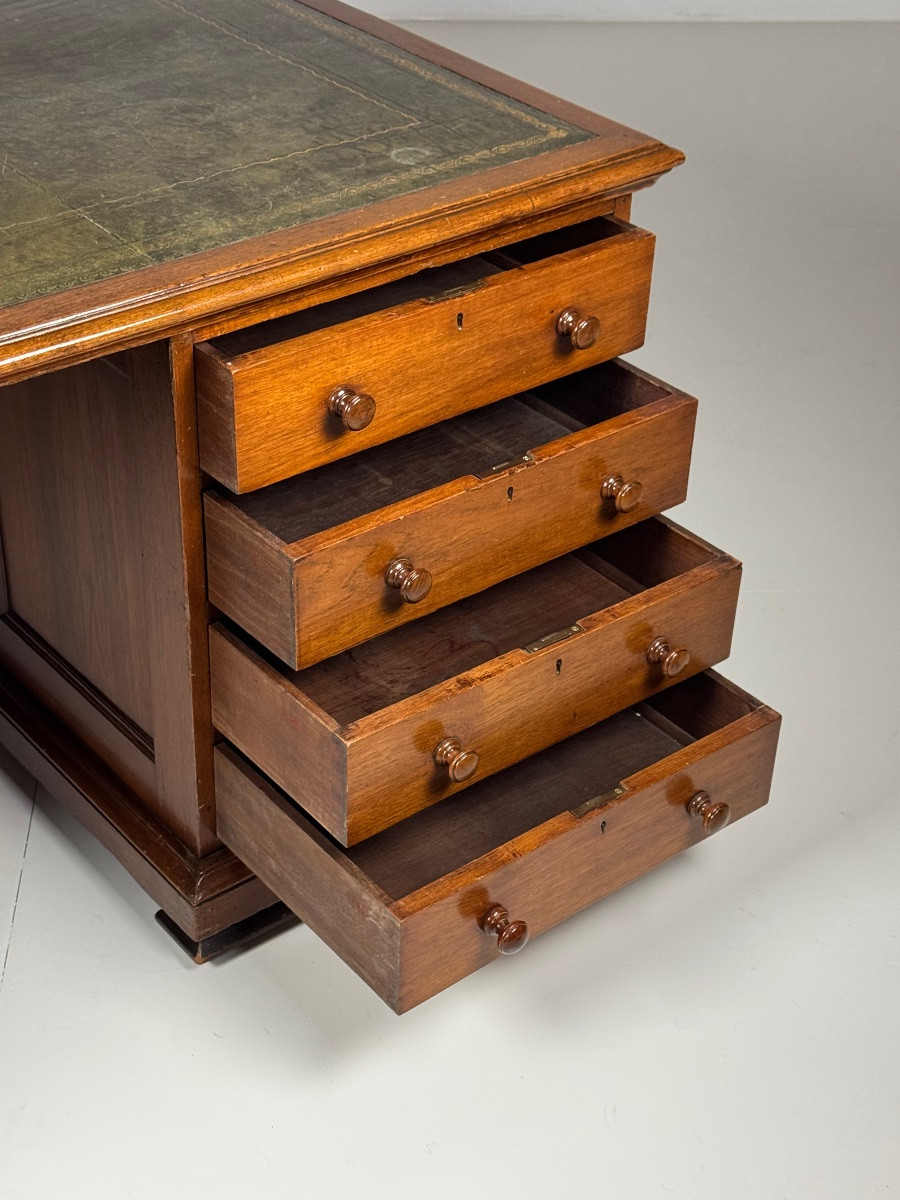 184cm Teak Partner Desk-photo-3
