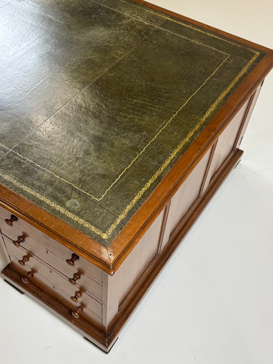 184cm Teak Partner Desk-photo-4