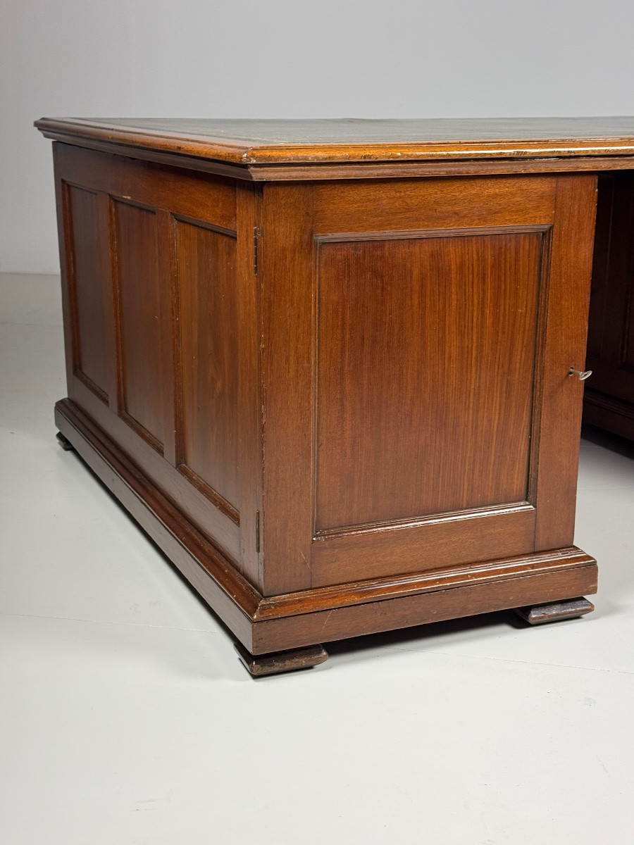 184cm Teak Partner Desk-photo-2