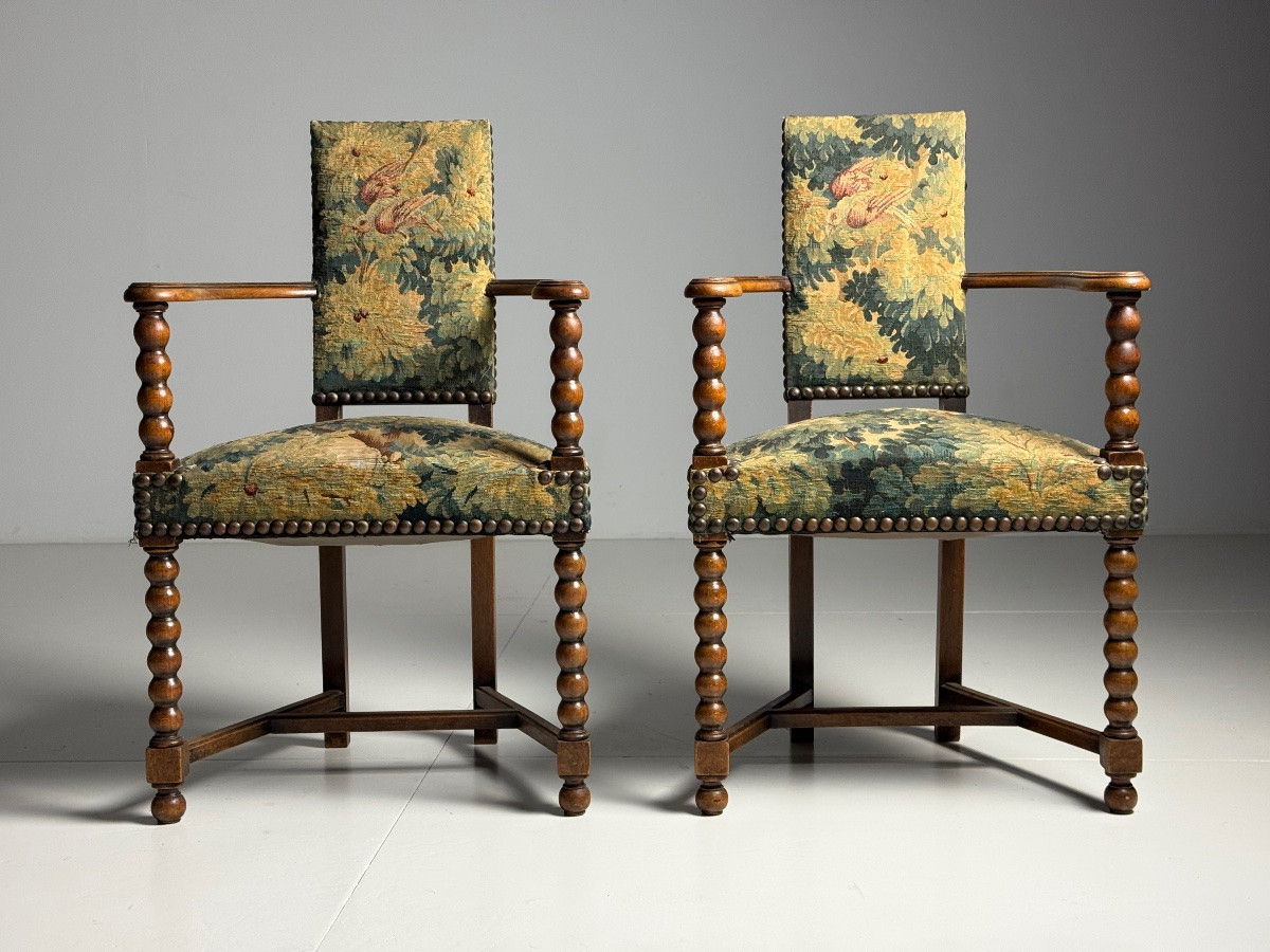 2x Fauteuil vintage espagnol-photo-2