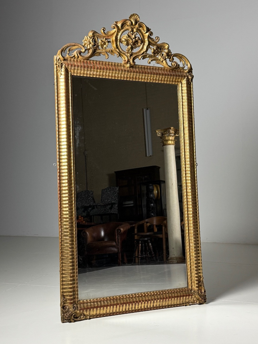 19th Century French Mirror-photo-4