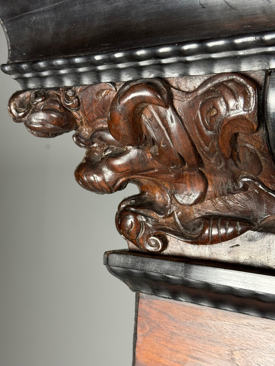 Cabinet Hollandais vers 1700 Bois de rose-photo-3