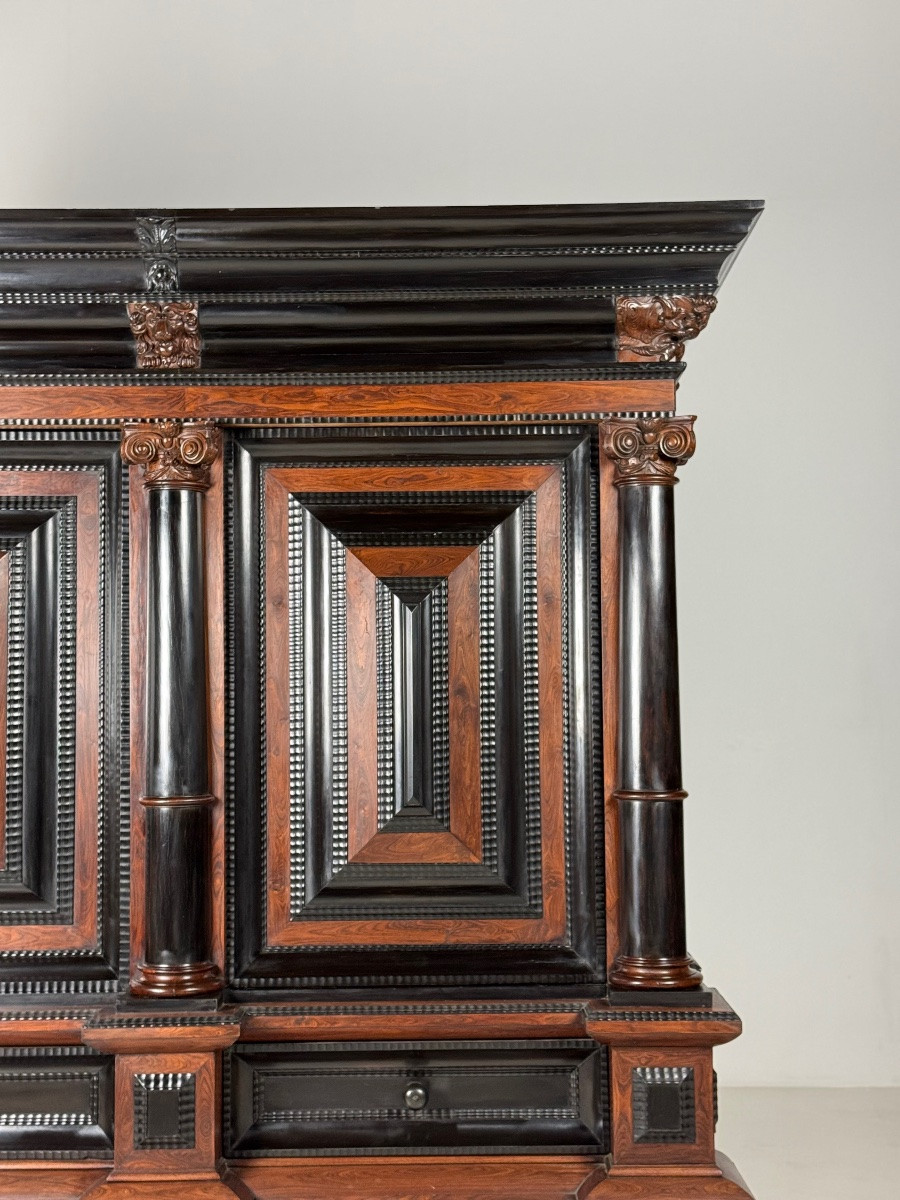 Cabinet Hollandais vers 1700 Bois de rose-photo-4