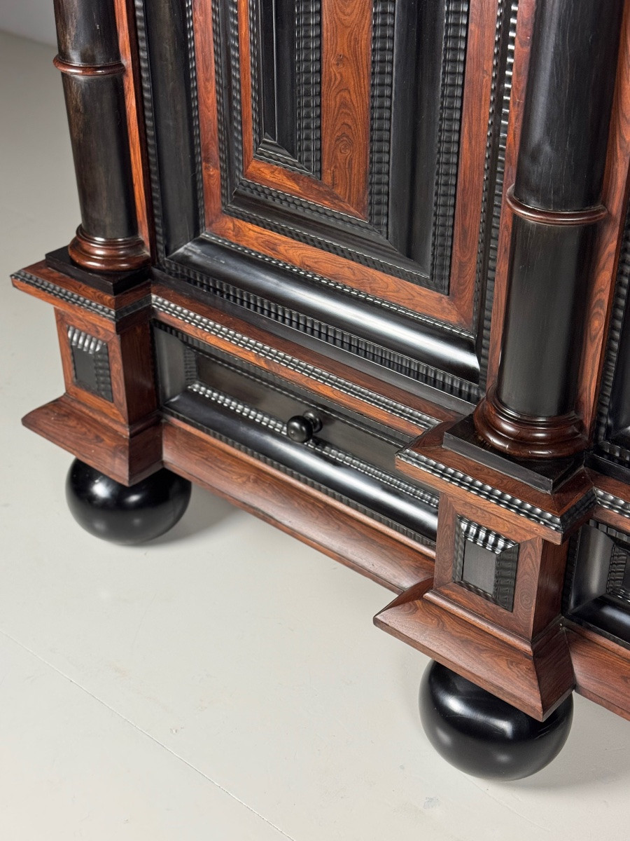 Cabinet Hollandais vers 1700 Bois de rose-photo-4