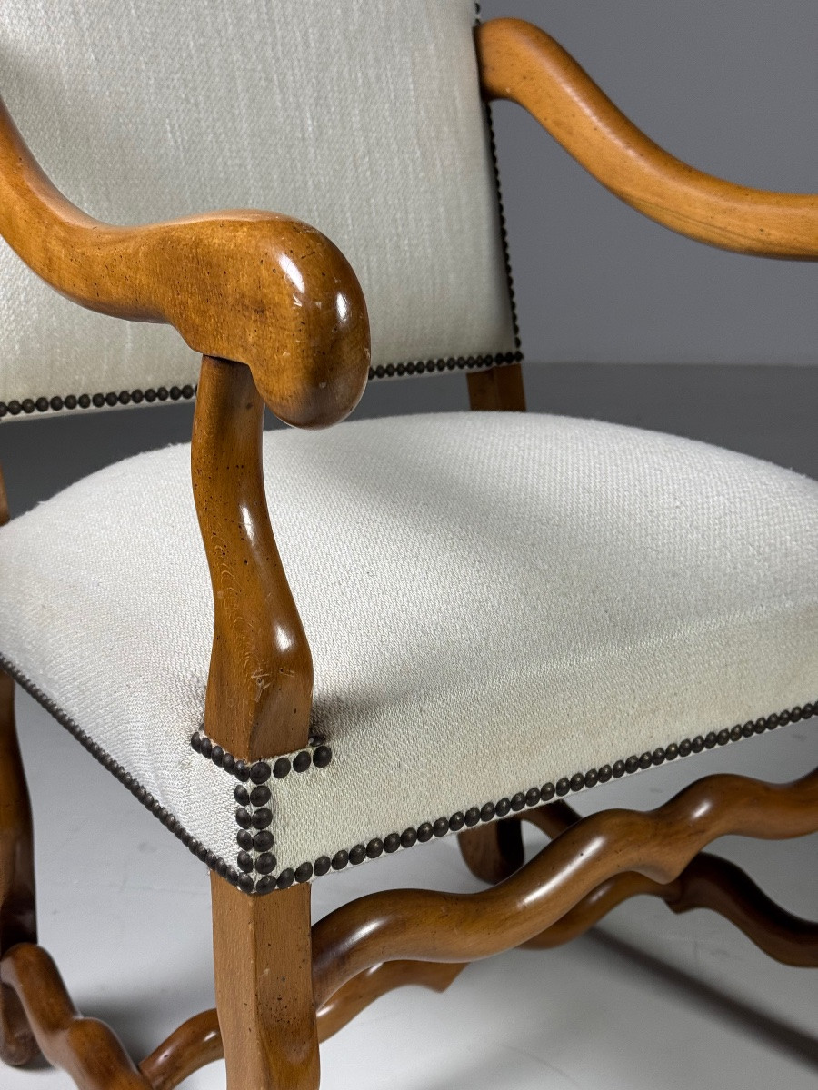 2 fauteuils Os de Mouton-photo-4