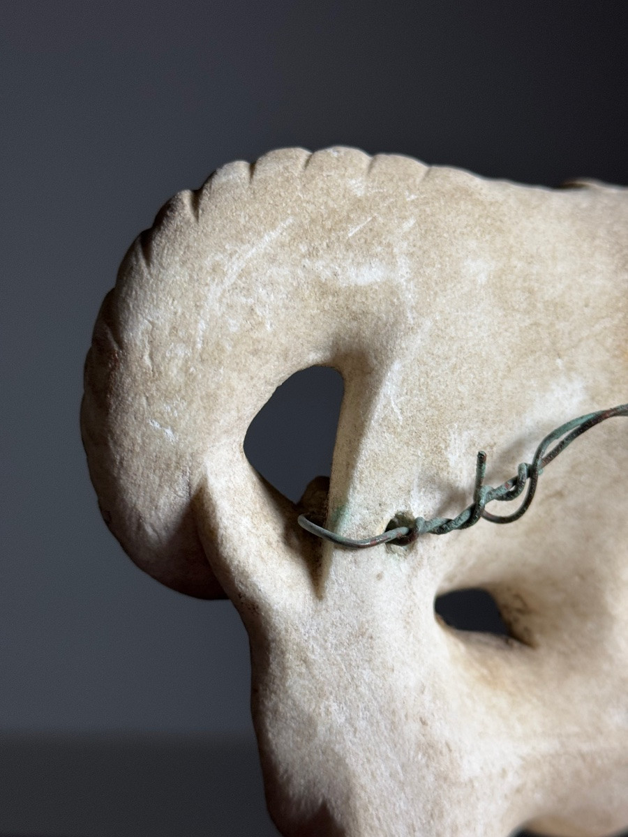 Italian Hand Carved Marble Masks By Satyr-photo-6