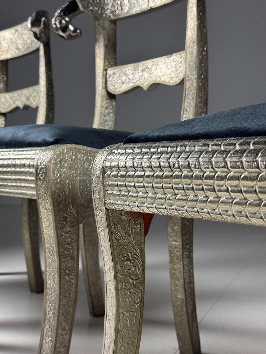 4 Indian Dowry Chairs-photo-2