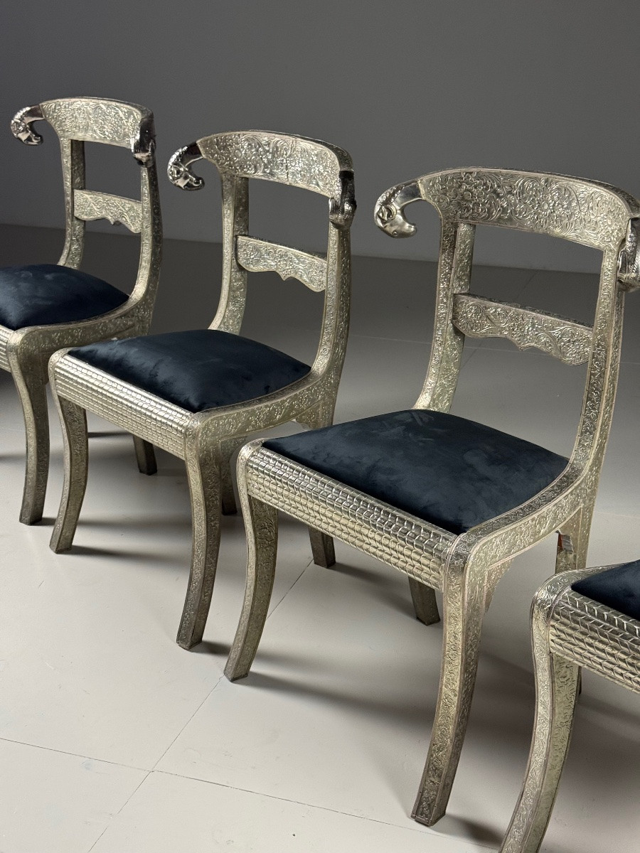 4 Indian Dowry Chairs-photo-1