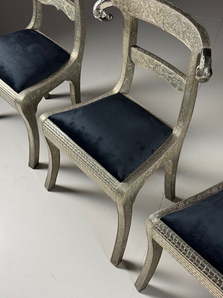 4 Indian Dowry Chairs-photo-3
