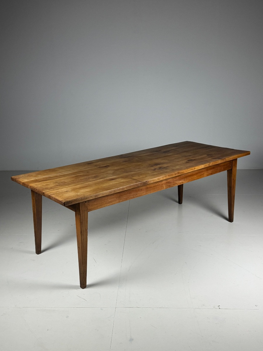 Table à manger française du XIXe siècle, 225 cm-photo-2