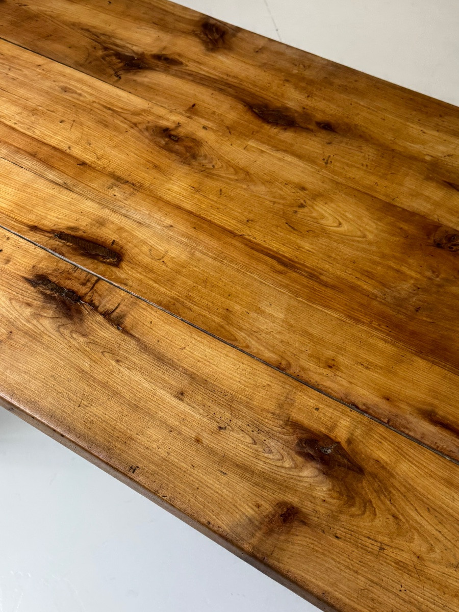 Table à manger française du XIXe siècle, 225 cm-photo-7