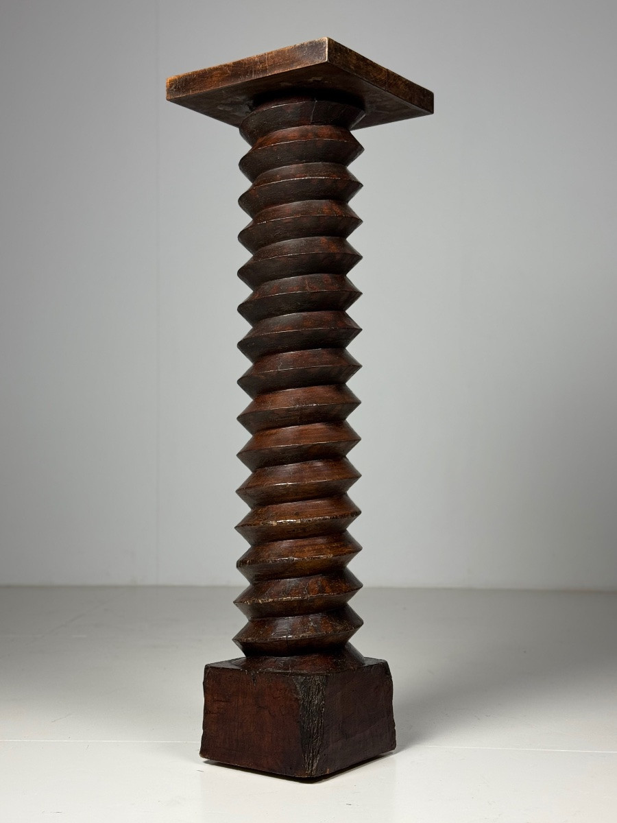 French Press Column Circa 1900-photo-2