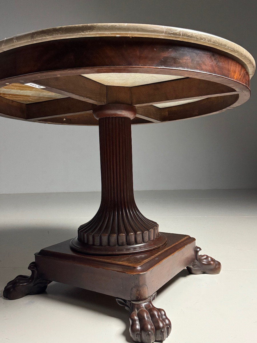 19th Century French Gueridon Table-photo-1