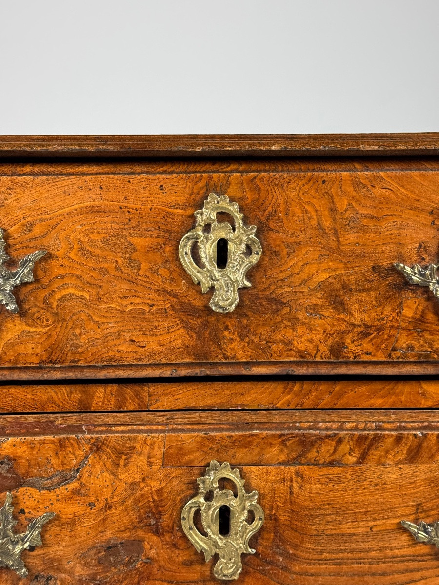 18th Century French Elm Chest Of Drawers-photo-2