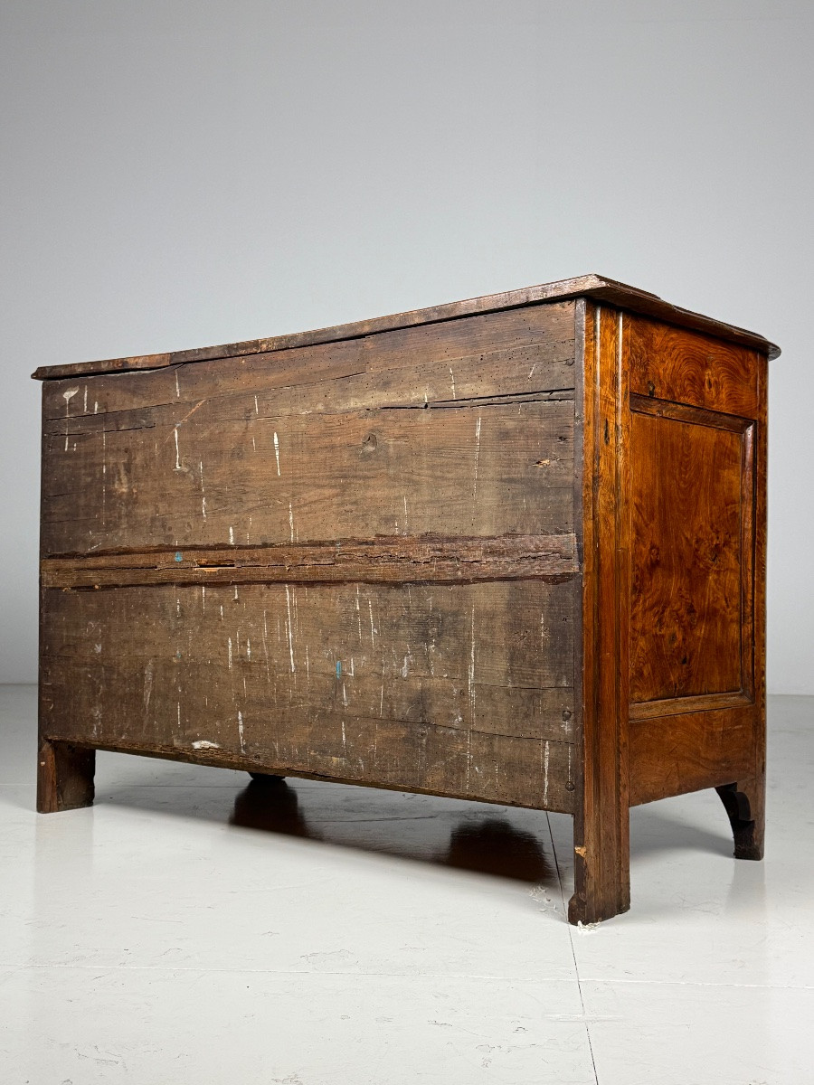 18th Century French Elm Chest Of Drawers-photo-7
