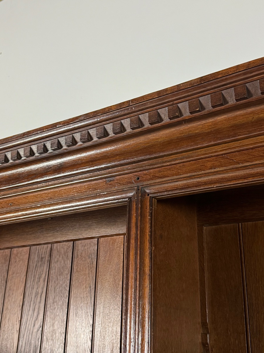 1960 Oak Bookcase 365cm-photo-1