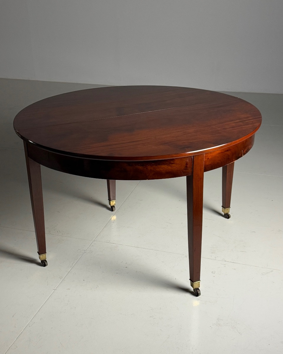 Table Latérale Empire En Demi-lune-photo-3