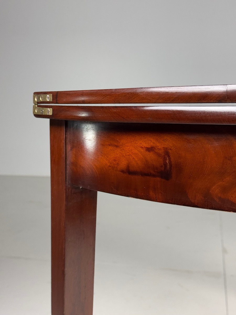 Table Latérale Empire En Demi-lune-photo-3