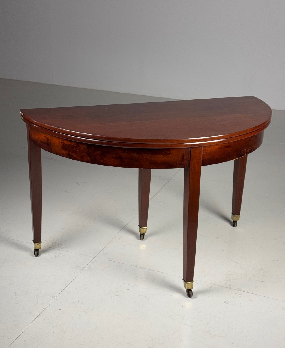 Table Latérale Empire En Demi-lune