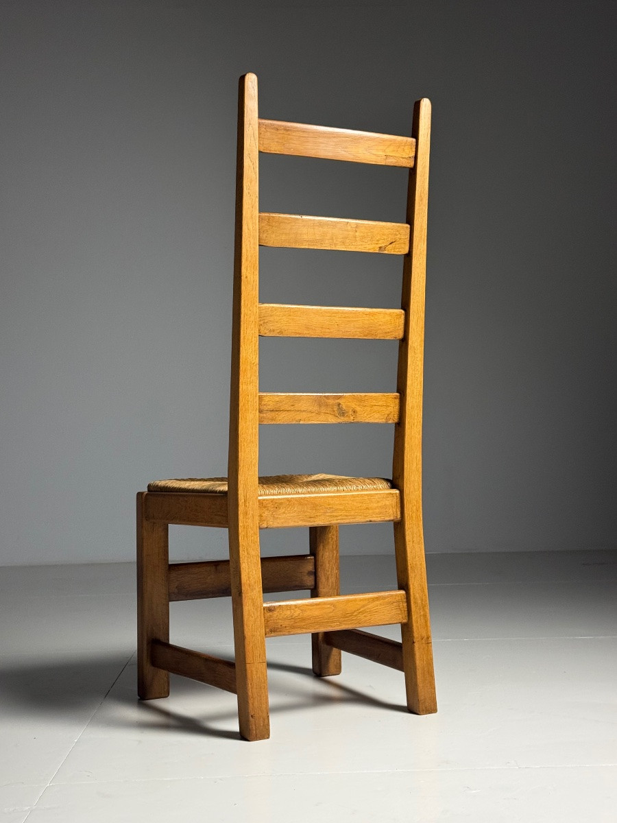 6 chaises de salle à manger vintage -photo-6