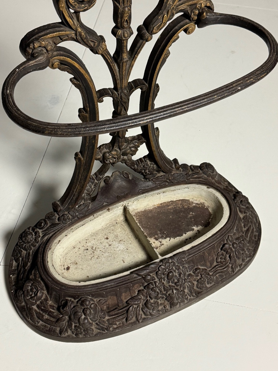 19th Century Cast Iron Coat Rack-photo-3