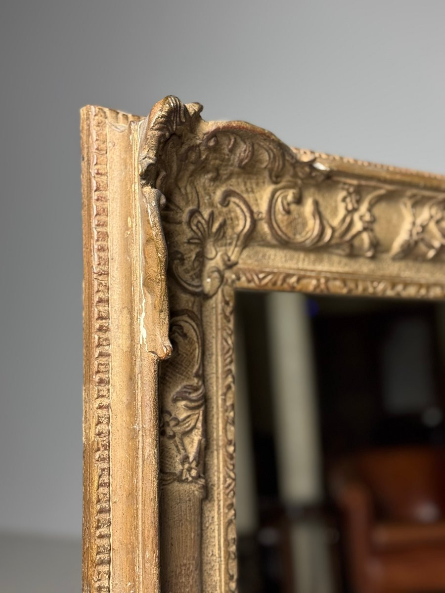 Grand miroir classique rustique-photo-5