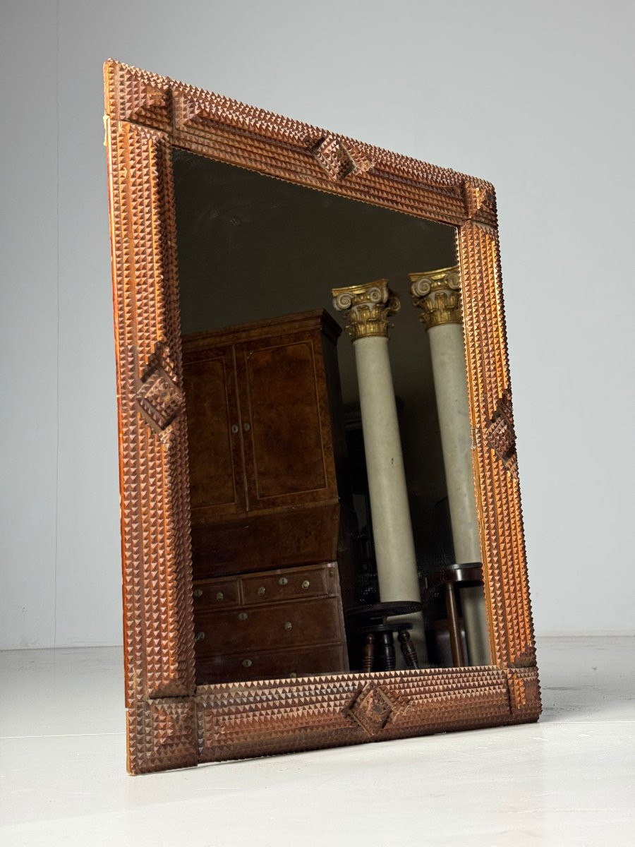 Miroir Tramp Art-photo-4