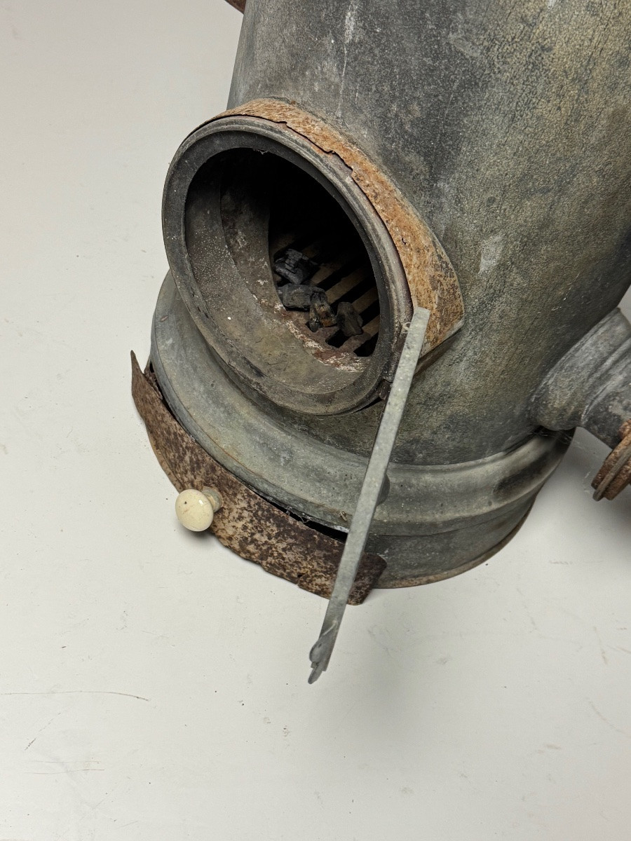 French Faux Marble Bath Ca. 1900-photo-8