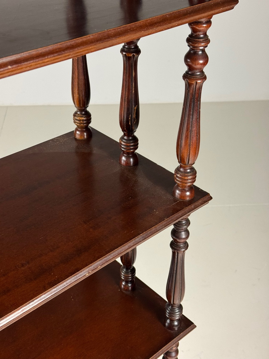 Etagère Bookcase Mahogany-photo-8