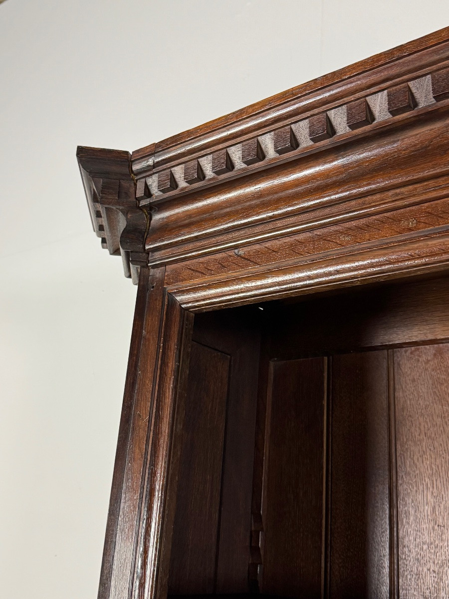 1960s Oak Bookcase, 365cm-photo-4