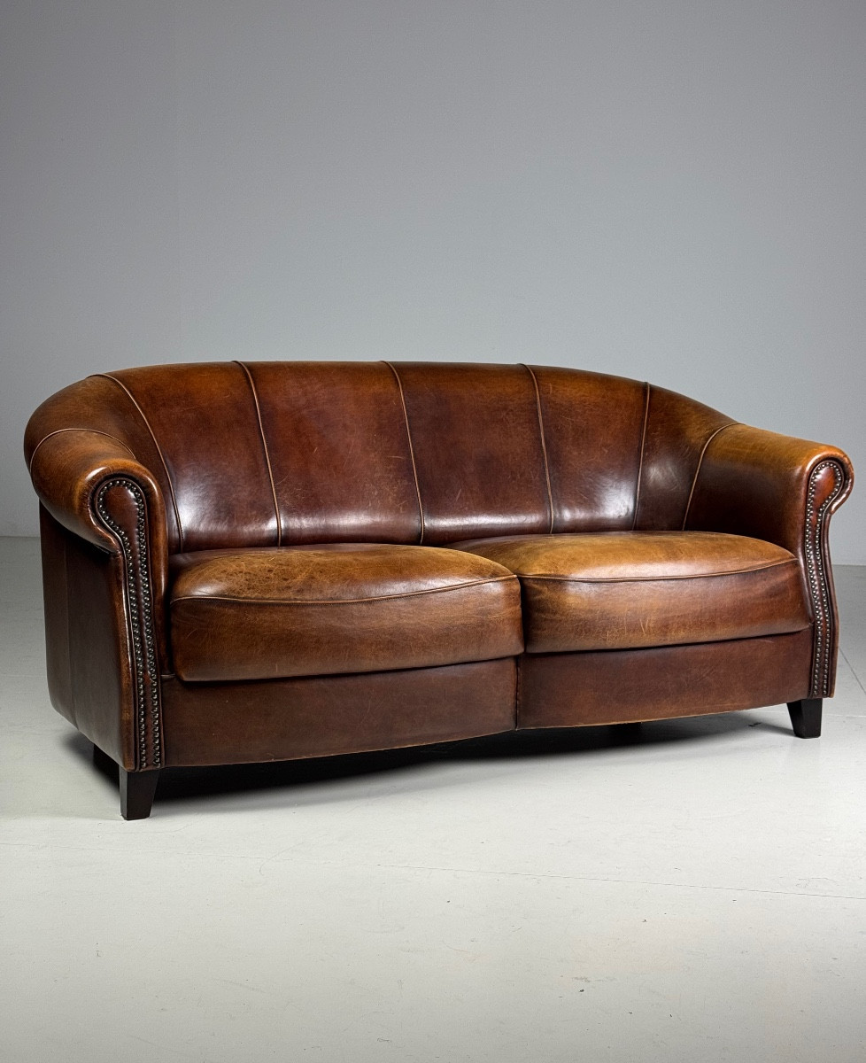 Canapé en peau de mouton