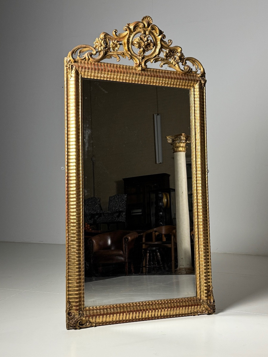 French Mirror Of The 19th Century-photo-5