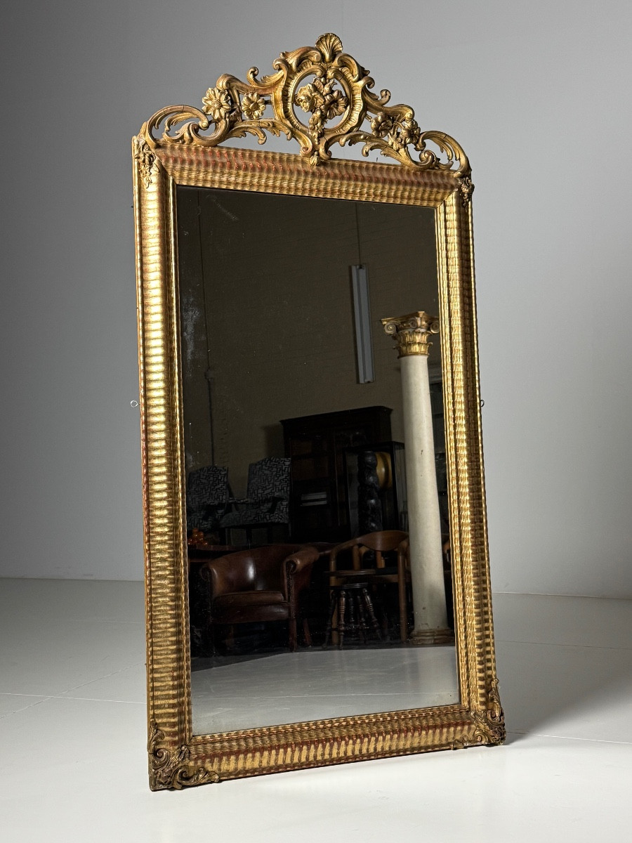 French Mirror Of The 19th Century