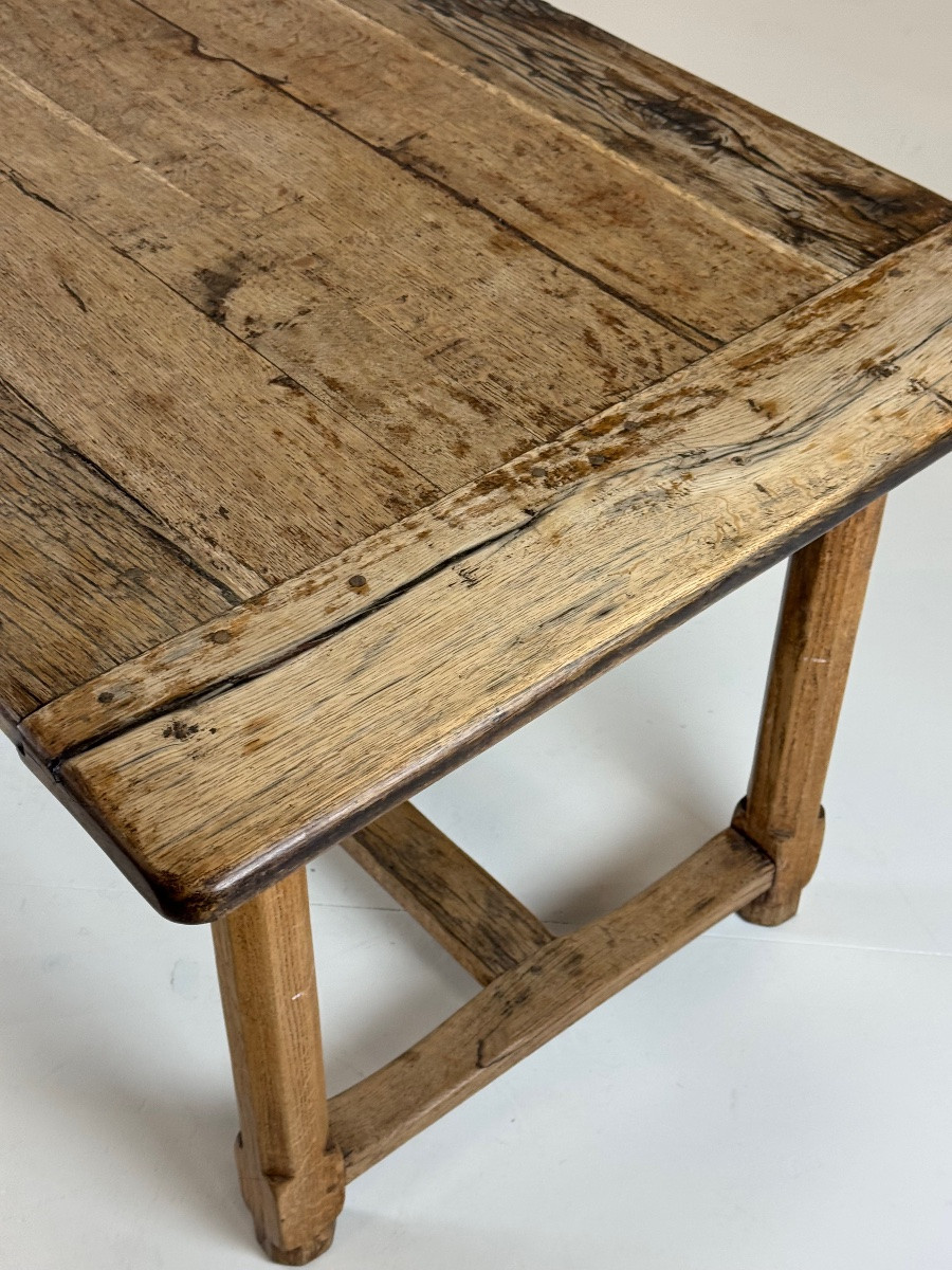 French Monastery Table In Oak, 250cm-photo-2