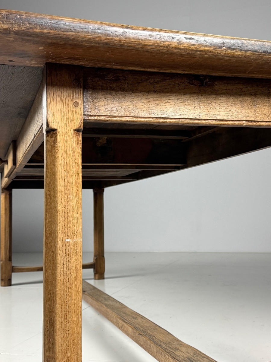 French Monastery Table In Oak, 250cm-photo-4