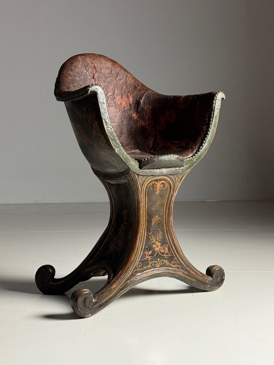 18th Century Venetian Gondola Chair-photo-2