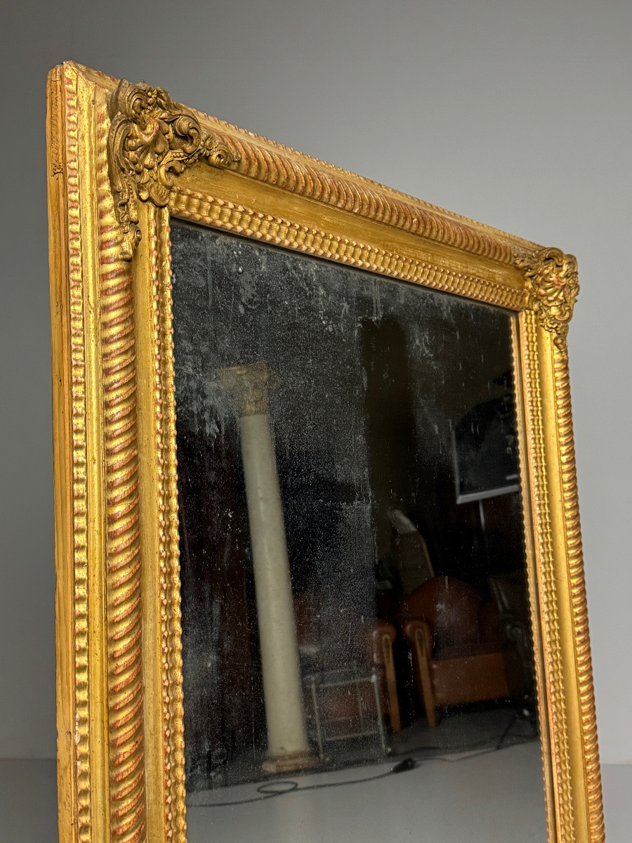 Miroir français ancien-photo-2