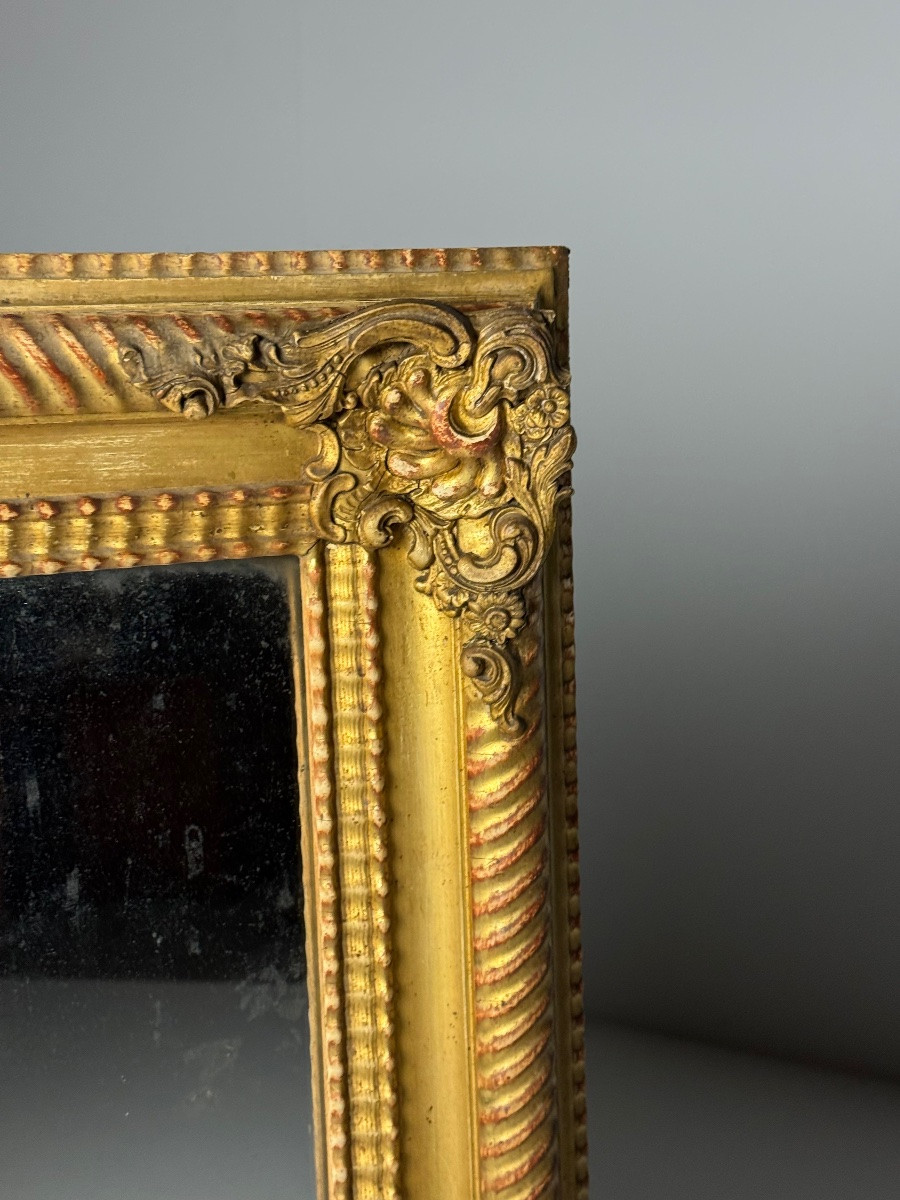Miroir français ancien-photo-1