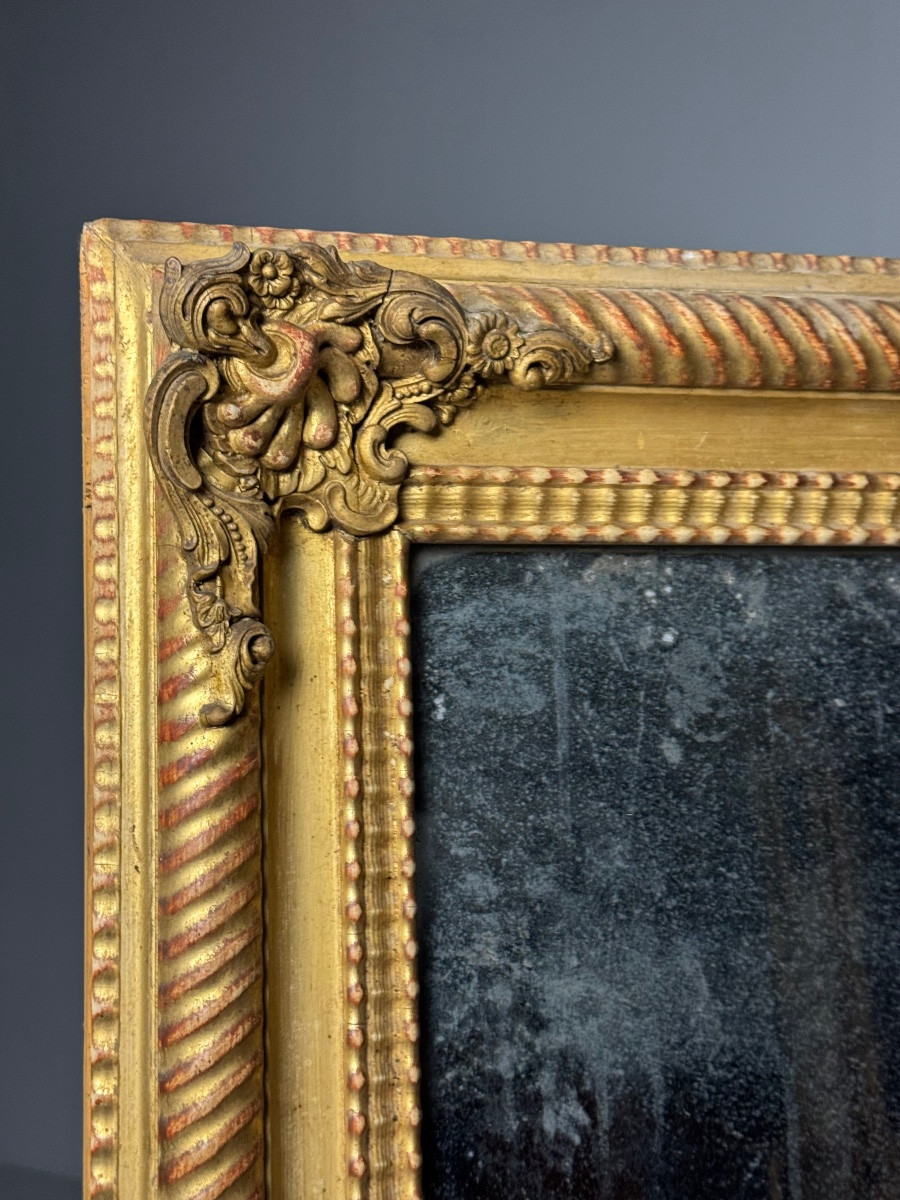 Miroir français ancien-photo-8