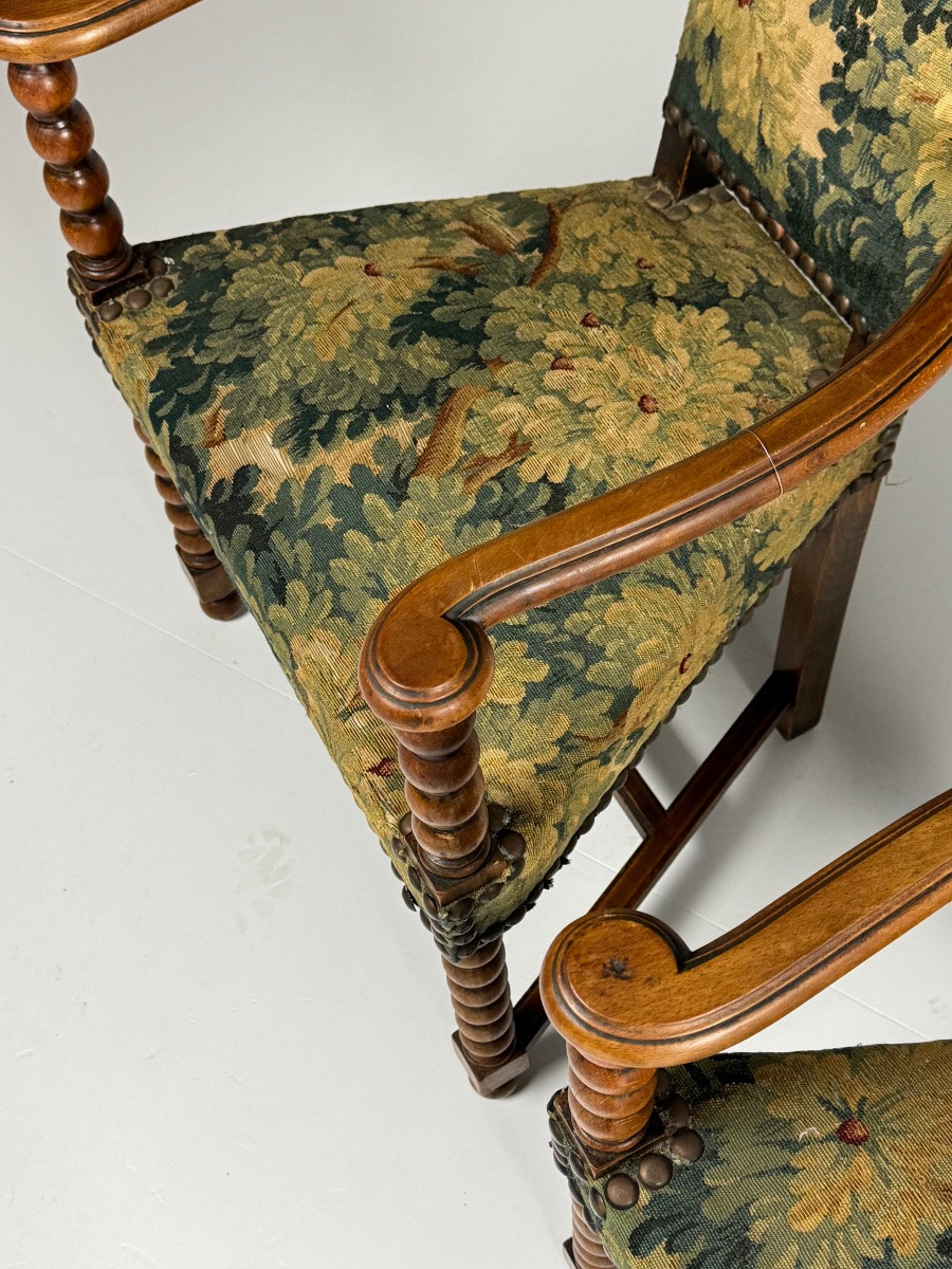 4 chaises espagnoles des années 1960-photo-2