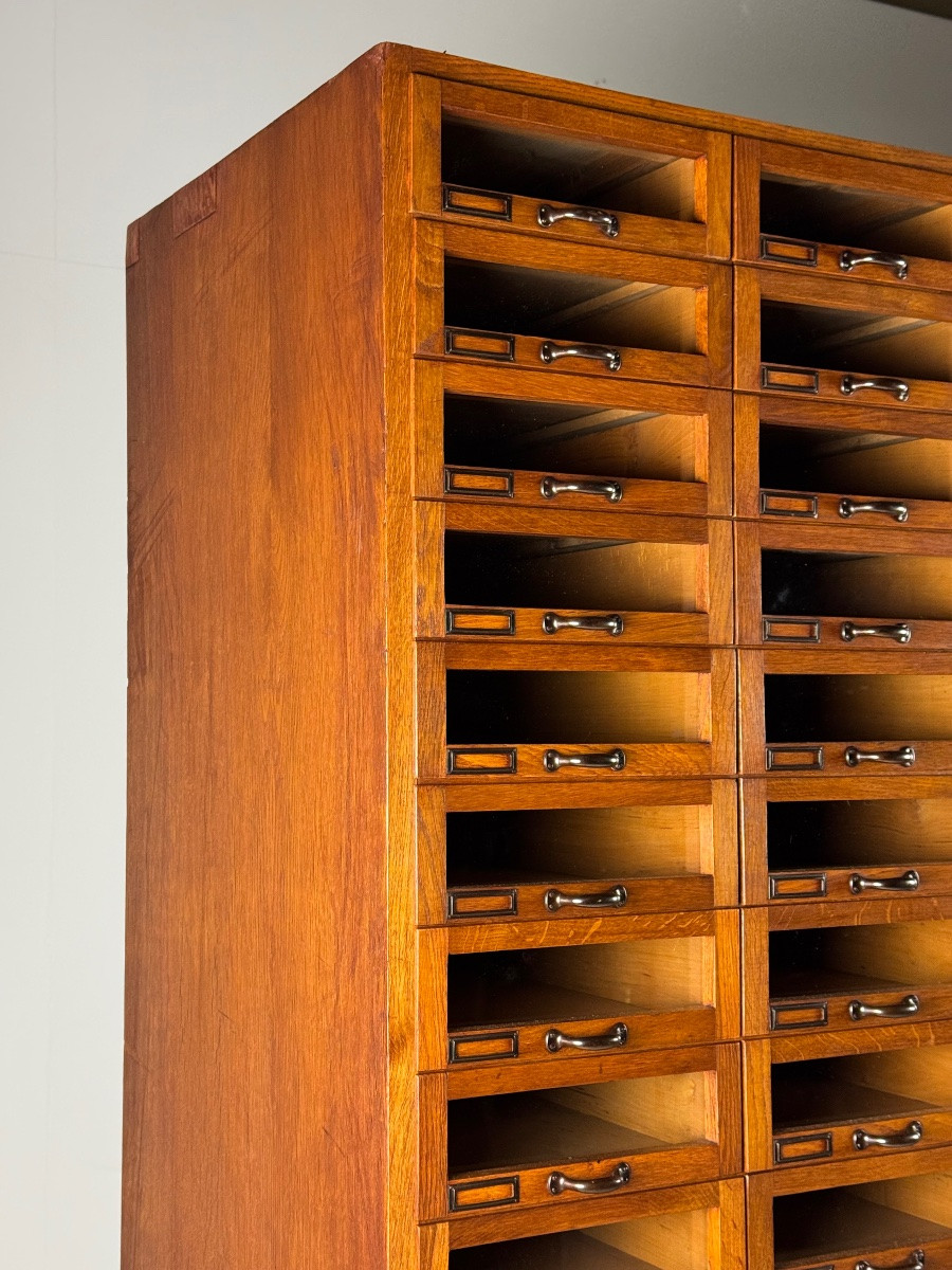 Armoire à fournitures armoire d'apothicaire vintage-photo-2